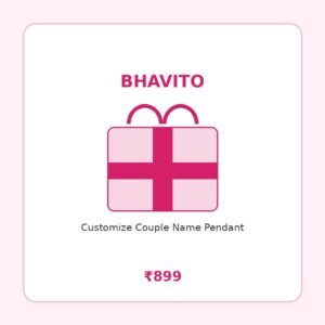 Customize Couple Name Pendant