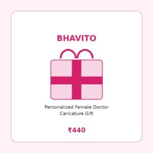 Personalized Female Doctor Caricature Gift